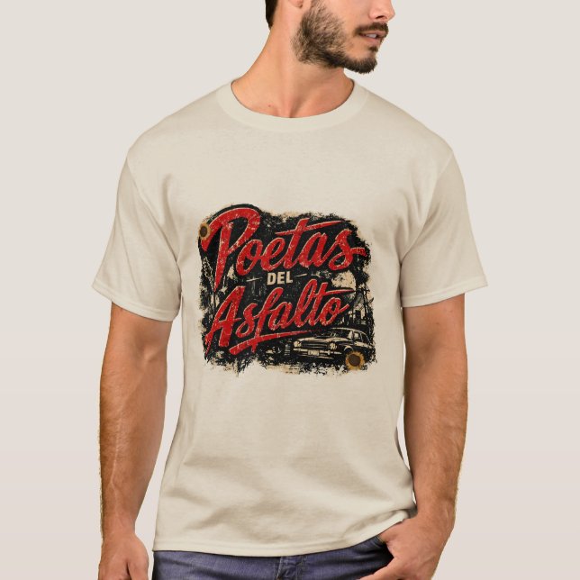 Camiseta Poetic Outlaw Rock (Anverso)