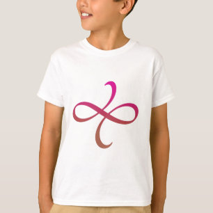Camiseta Poetica Flourish (rosa-roja-naranja)