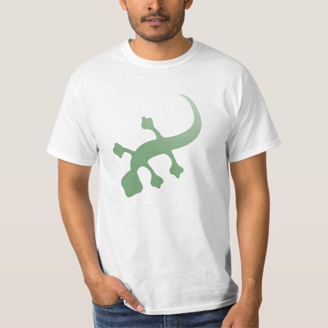 Camiseta Poetica Gecko en verde (Anverso)
