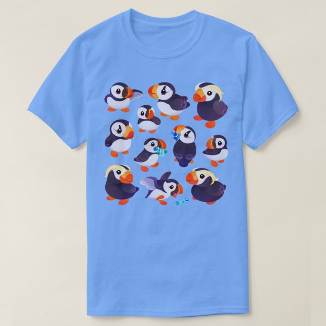 Camiseta Pófaro feliz (Diseño del anverso)