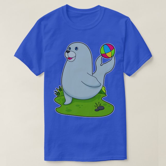 Camiseta Pófilo de agua de foca (Diseño del anverso)