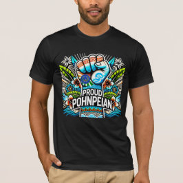 Camiseta Pohnpei Kolonia Islas del Pacífico Micronesia