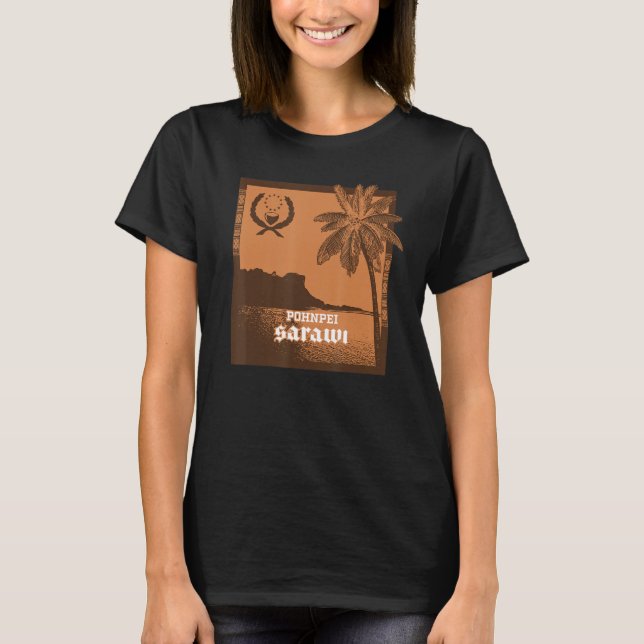 Camiseta Pohnpei Micronesia (Anverso)