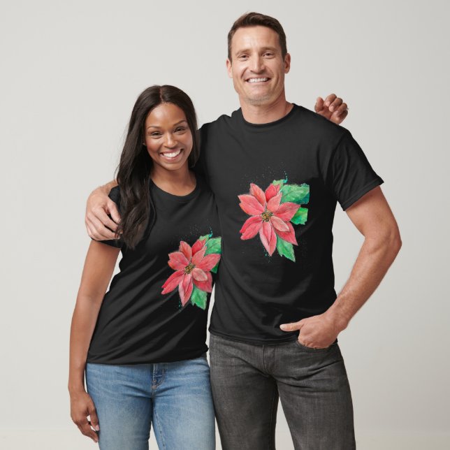 Camiseta Poinsettia (Unisexo)