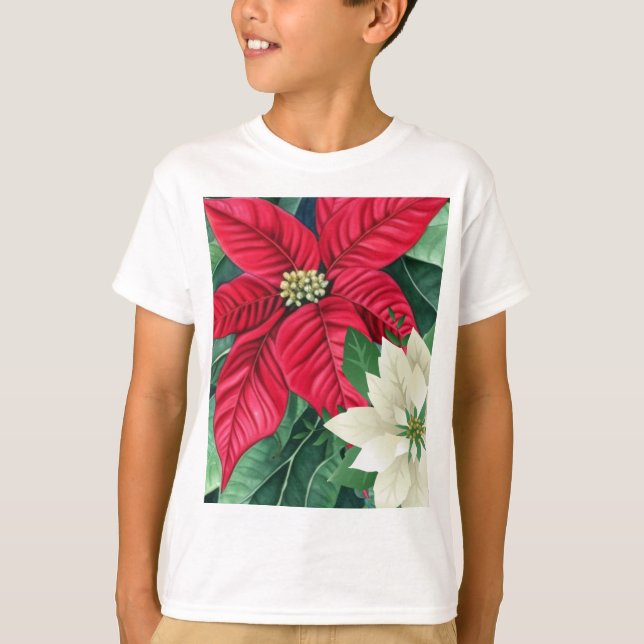 Camiseta Poinsettia (Anverso)