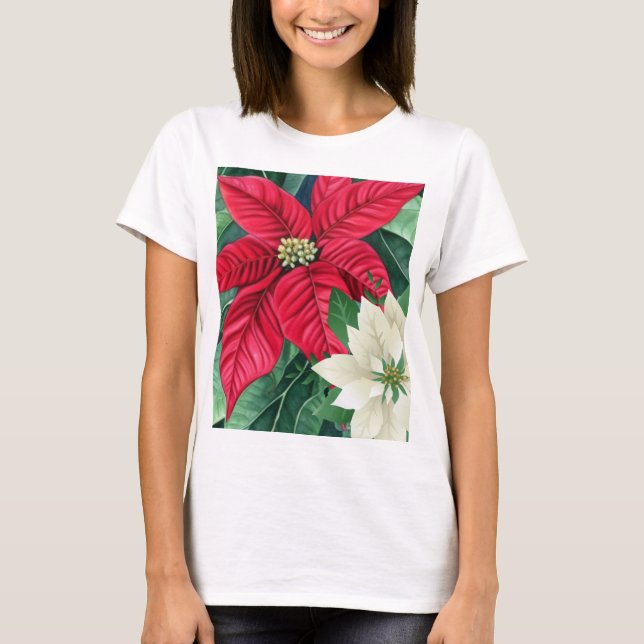 Camiseta Poinsettia (Anverso)