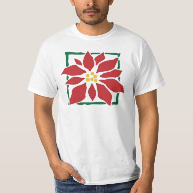 Camiseta Poinsettia (Anverso)