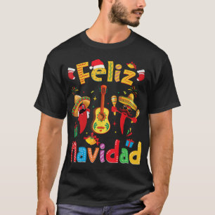 Camiseta Poinsettia roja - Flor navideña Feliz Xm