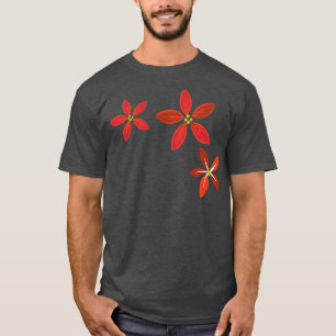Camiseta Poinsettia Splash