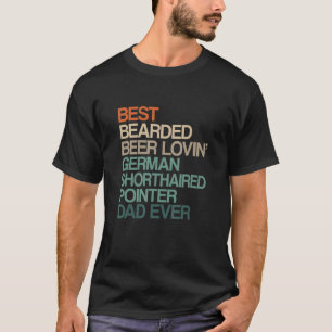 Camiseta Pointe alemán de la vendimia de cerveza con mejor 