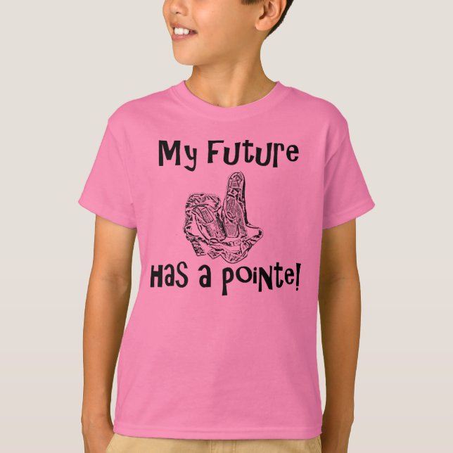 Camiseta Pointe futuro (Anverso)