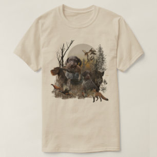 Camiseta Pointer Alemán de Pelo Cargado