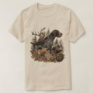 Camiseta Pointer Alemán de Pelo Cargado