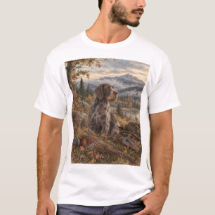 Camiseta Pointer Alemán de Pelo Cargado