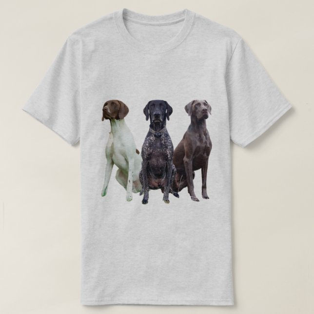 Camiseta Pointer Alemán de Pelo Corto  (Diseño del anverso)