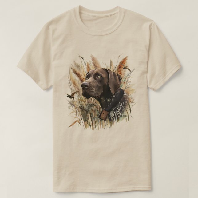 Camiseta Pointer Alemán de Pelo Corto  (Diseño del anverso)