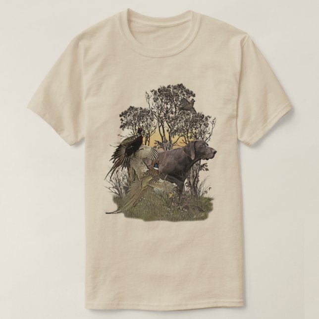 Camiseta Pointer Alemán de Pelo Corto  (Diseño del anverso)