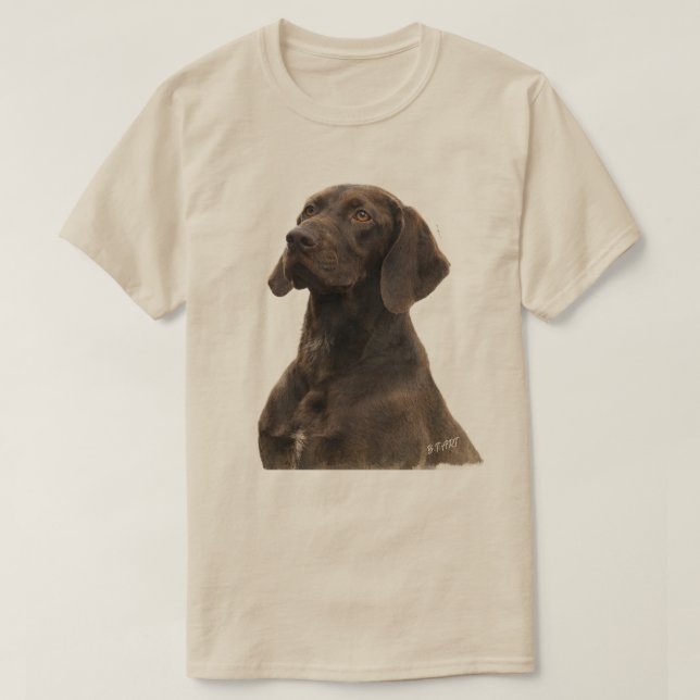 Camiseta Pointer Alemán de Pelo Corto  (Diseño del anverso)