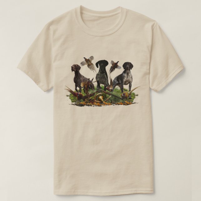 Camiseta Pointer Alemán de Pelo Corto  (Diseño del anverso)