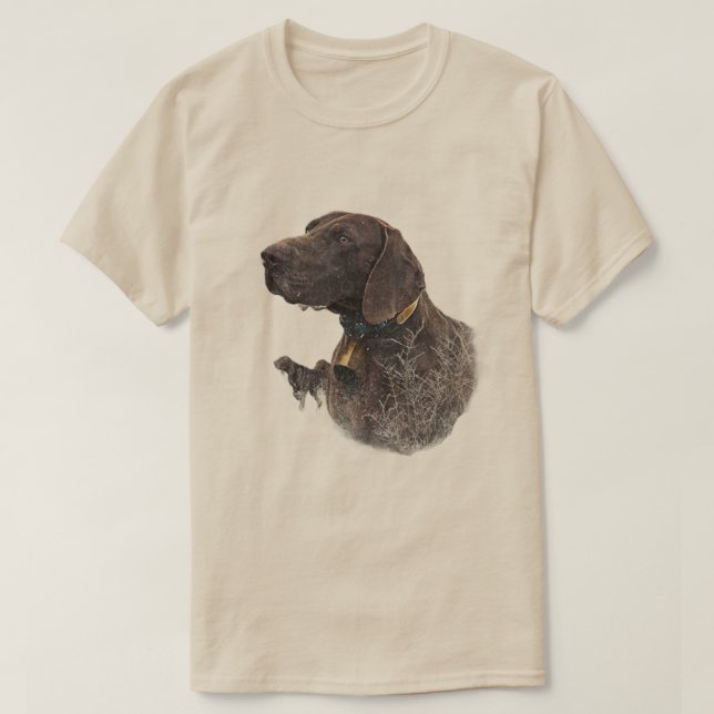 Camiseta Pointer Alemán de Pelo Corto  (Diseño del anverso)