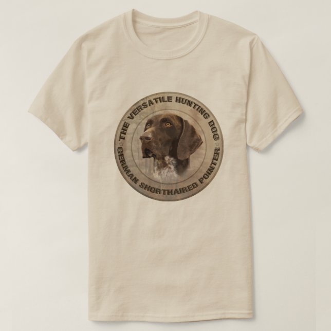 Camiseta Pointer Alemán de Pelo Corto  (Diseño del anverso)