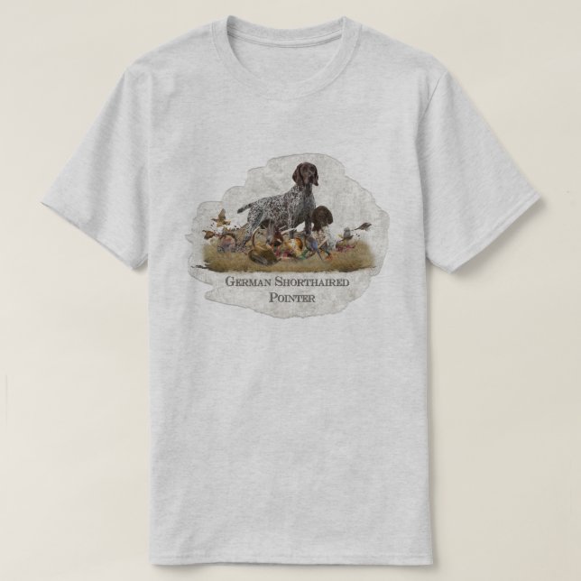 Camiseta Pointer Alemán de Pelo Corto  (Diseño del anverso)