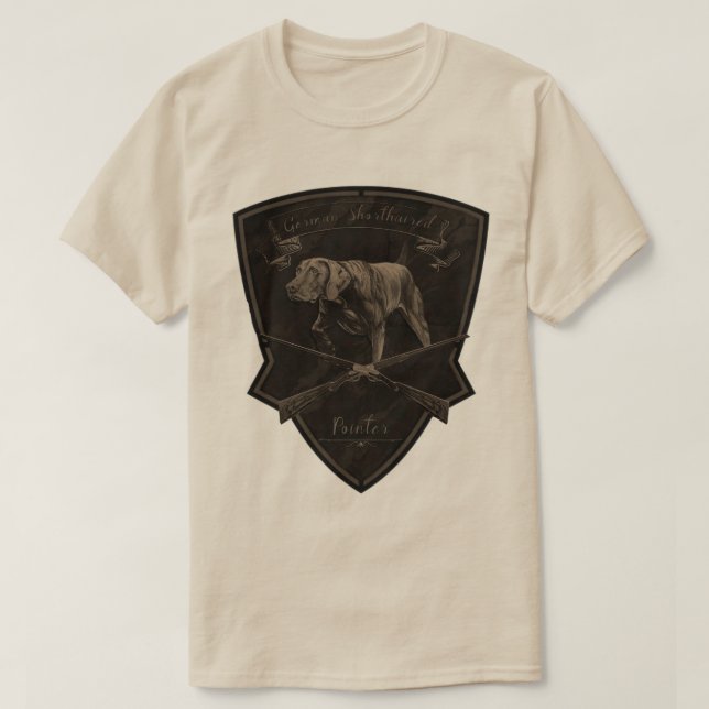 Camiseta Pointer Alemán de Pelo Corto  (Diseño del anverso)