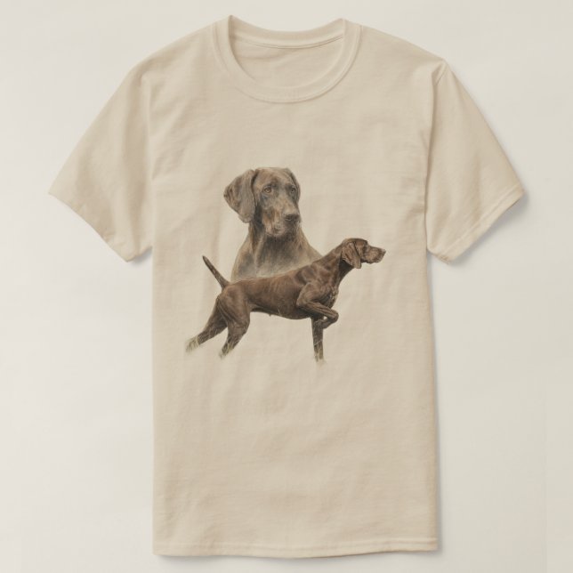 Camiseta Pointer Alemán de Pelo Corto  (Diseño del anverso)