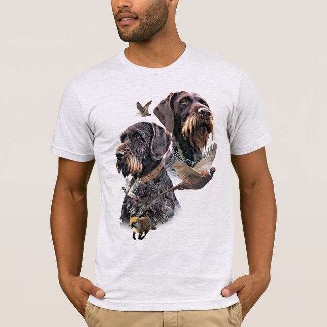 Camiseta Pointer de pelo duro alemán (Anverso)