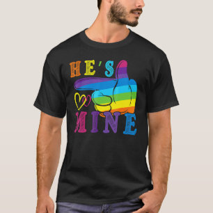 Camiseta Points Hand Mine Gay Pride Lgbtq Lgbt Mes