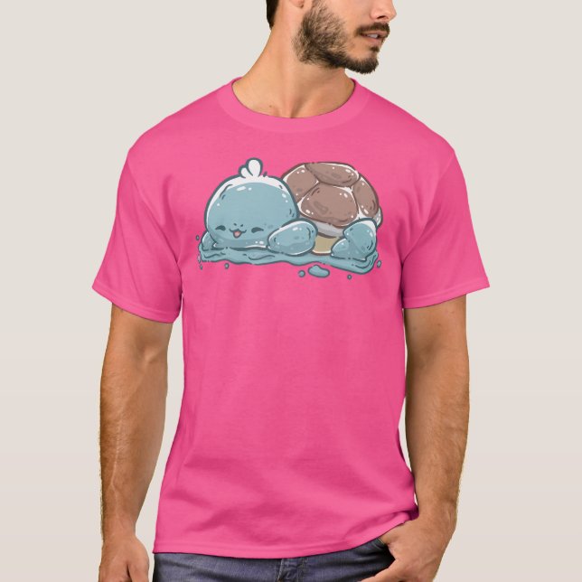Camiseta Poke Starters Kanto Squirt (Anverso)