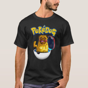 Camiseta PokeDog Cute Pug Puppy por Navidades