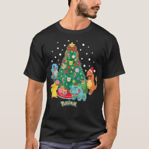 Camiseta Pokémon Chrismas Pokémon Chrismas ree