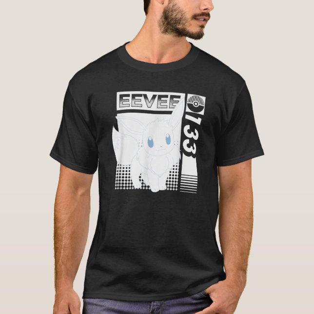 Camiseta Pokémon Eevee 133 (Anverso)
