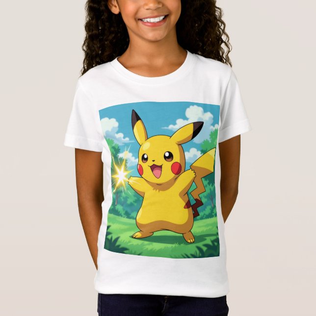 Camiseta Pokémon und seine Treue Freunde (Anverso)