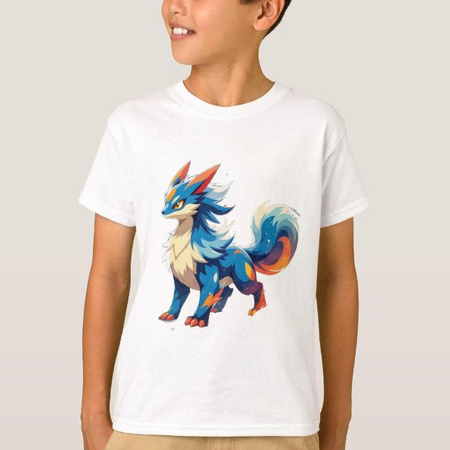 Camiseta Pokémon und seine Treue Freunde (Anverso)