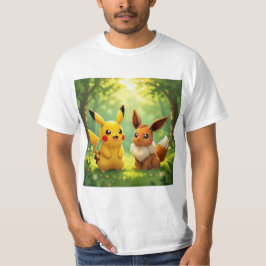 Camiseta Pokémon und seine Treue Freunde