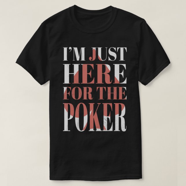 Camiseta Poker  (Diseño del anverso)