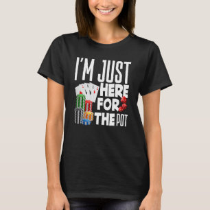 Camiseta Poker Casino Texas Sostengo cartas de apuestas