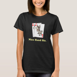 Camiseta Póker de Burro para Jugadores en Línea y en Vivo