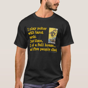 Camiseta Póker de la carta de tarot