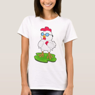 Camiseta Póker de pollo Cartas de póker Juego de cartas