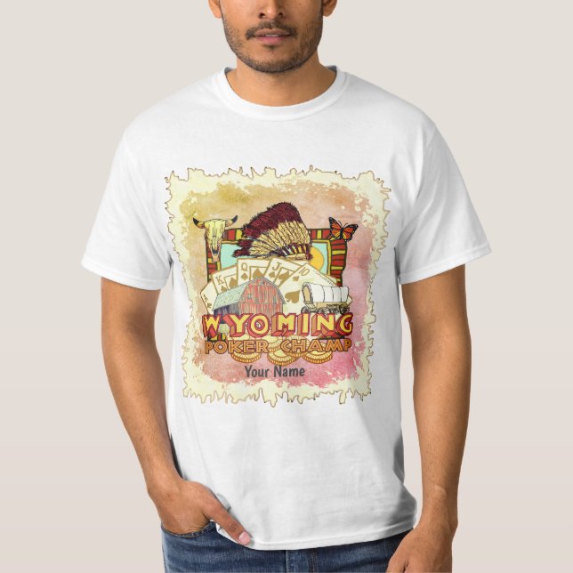 Camiseta Póker de Wyoming (Anverso)