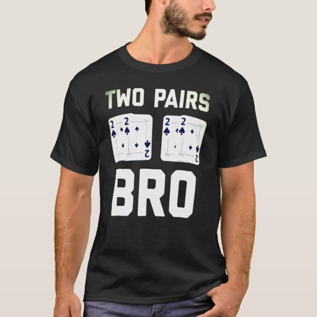 Camiseta Poker For Men Texas Hold Em Card Player (Anverso)