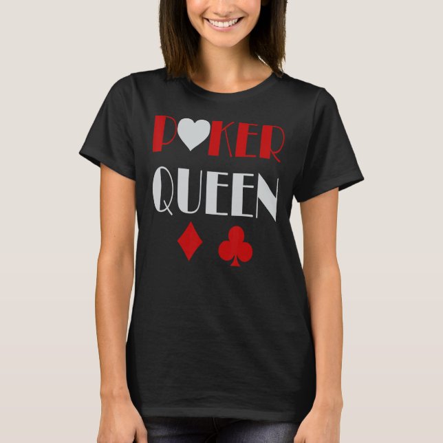 Camiseta Poker Queen 1 (Anverso)