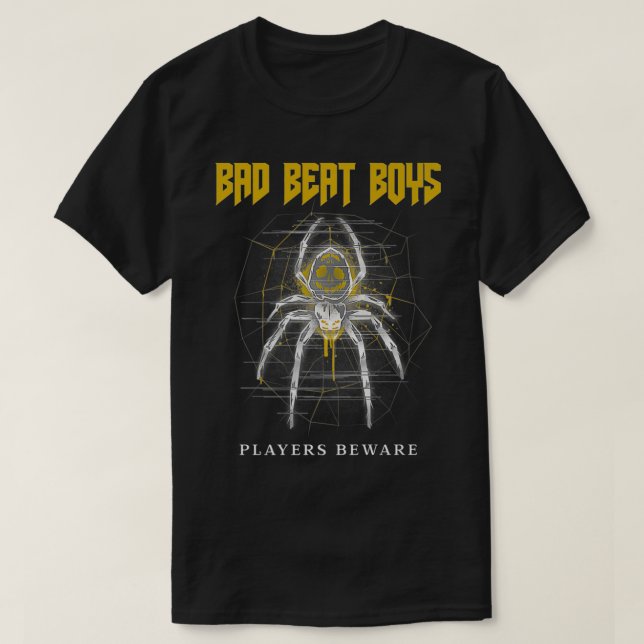 Camiseta Poker Spider Premium  (Diseño del anverso)