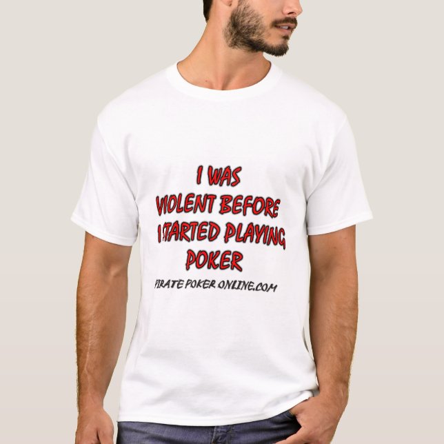 Camiseta póker violento (Anverso)