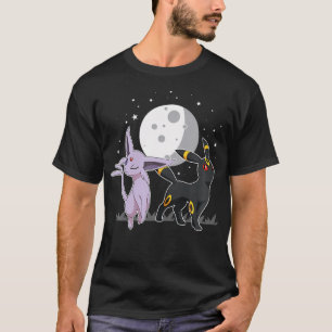 Camiseta Pokmon - Espeón Celestial Y Umbreón