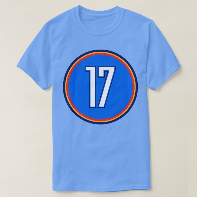 Camiseta Pokuevski 17 Ciudad de Oklahoma (Diseño del anverso)