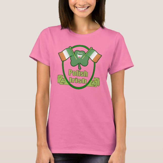 Camiseta polaca de St. Patrick (Anverso)